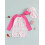 (2-3 Years, Pink Bow) Μαγιό νήπια με με καπέλο 3