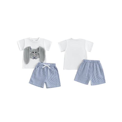 (3-6 Months, White) Σετ σορτς για 2 τεμάχια 1