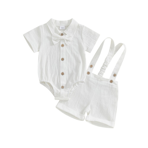 (6-9 Months, White) Σετ 3 τεμαχίων για μωρά.
