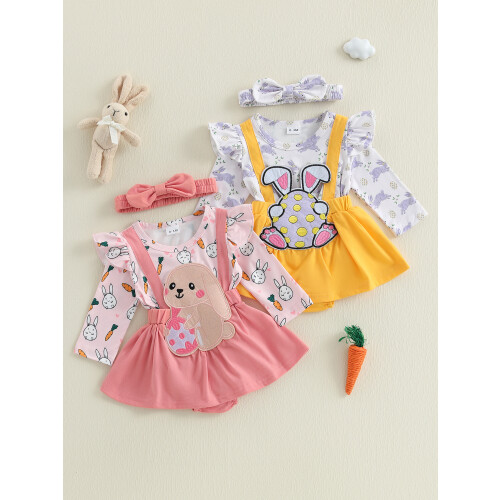 (3-6 Months, Pink) Completo pasquale neonate per neonate. 2