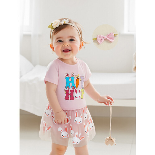 (18-24 Months, Pink) Completo pasquale per (3 pezzi). 2