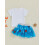 (3-4 Years, White) Conjunto de verão de julho. 4