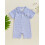 (6-12 Months, Blue) Καλοκαιρινή ριγέ φόρμα στο γκολφ 4