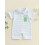 (3-6M, WHITE) Καλοκαιρινή ριγέ φόρμα στο γκολφ 3