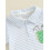 (3-6M, WHITE) Καλοκαιρινή ριγέ φόρμα στο γκολφ 6