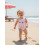 (6-12 Months, Pink) Μπικίνι για μωρά κέντημα καρό 4
