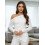 (M, Black) Women Off One Shoulder Tops Slim Solid Long Sleeve Asymmetrical Undershirt for Spring Fall 3