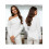 (M, Black) Women Off One Shoulder Tops Slim Solid Long Sleeve Asymmetrical Undershirt for Spring Fall 2
