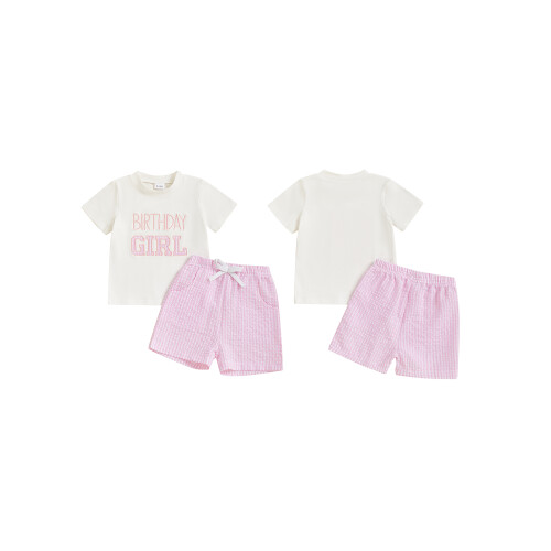 (18-24 Months, Pink) Στολή γενεθλίων για για καλοκαίρι 1