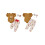 (3-6 Months, Brown) Completo pasquale bambina: 3 pezzi. 2