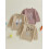 (18-24 Months, Brown) Πασχαλινά πουλόβερ για λαιμόκοψη, μανίκια. 3