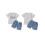 (18-24 Months, Blue) Σετ 2 τεμαχίων για νήπια 2
