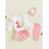 (0-3 Months, Pink) Completo pasquale per 4 pezzi. 4