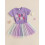 (18-24 Months, Purple) Παιδικά ρούχα κοριτσιών ουράνιο τόξο. 5