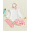 (3-6 Months, Pink) Completo pasquale per 4 pezzi. 5