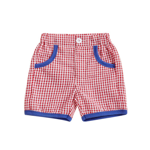 (12-18 Months, Red) Σορτς φερμουάρ για νήπια, casual, μοντέρνα, παραλία, καλοκαίρι