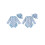 (6-12 Months, Blue) Βρεφικό rash guard καρό σχέδιο 2