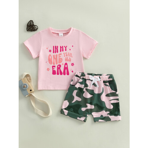 (6-12 Months, Green) Καλοκαιρινό T-shirt με για κορίτσια 2