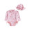 (18-24 Months, Pink) Μαγιό Rash Guard και καπέλο 1