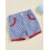 (3-4 Years, Blue) Σορτς φερμουάρ για νήπια, casual, μοντέρνα, παραλία, καλοκαίρι 3