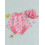 (2-3 Years, Pink) Βρεφικό rash guard καρό σχέδιο 2