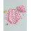 (2-3 Years, Pink) Βρεφικό rash guard καρό σχέδιο 4