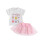 (2-3 Years, White) Completo pasquale per 2 pezzi). 1