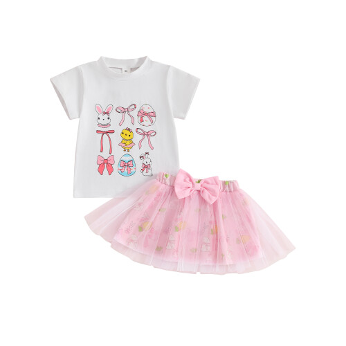 (2-3 Years, White) Completo pasquale per 2 pezzi).