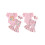 (0-3 Months, Pink) Conjunto de verão a Páscoa. 2