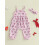 (12-24 Months, Pink) Παιδική φόρμα κοριτσιών Αγίου Βαλεντίνου 4
