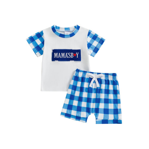 (6-9 Months, White) Σετ κοντομάνικων τοπ και κορδόνι.