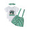(6-12 Months, Forest Green) Completo da bambina 3 pezzi. 1