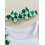 (3-6 Months, Forest Green) Completo da bambina 3 pezzi. 7