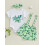 (3-6 Months, Light Green) Completo da bambina 3 pezzi. 3