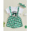 (6-12 Months, Forest Green) Completo da bambina 3 pezzi. 5