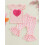 (3-4 Years, Pink) Completo San Valentino 2 pezzi. 3