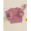 (3-6 Months, Dark Pink) Kleinkind Mädchen Frühlingsstrickpullover Langarm Rundhals Einfarbig Pullover Strickwaren 5