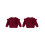 (12-18 Months, Wine Red) Kleinkind Mädchen Frühlingsstrickpullover Langarm Rundhals Einfarbig Pullover Strickwaren 2