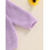 (9-12 Months, Purple) Kleinkind Mädchen Frühlingsstrickpullover Langarm Rundhals Einfarbig Pullover Strickwaren 7