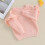 (3-4 Years, Light Pink) Πλεκτό Πουλόβερ για λαιμόκοψη, μονόχρωμο 4