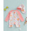 (6-12 Months, Pink) Μαγιό Rash Guard στρογγυλή λαιμόκοψη. 5