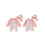 (2-3 Years, Pink) Μαγιό Rash Guard στρογγυλή λαιμόκοψη. 2