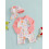 (18-24 Months, Pink) Μαγιό Rash Guard στρογγυλή λαιμόκοψη. 3