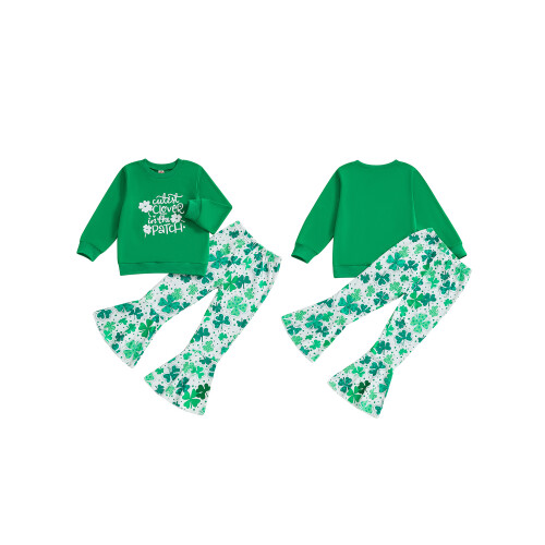 (5-6 Years, Army Green) Παιδικά ρούχα για 2 τεμαχίων. 1