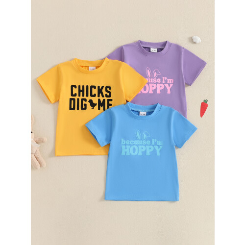 (4-5 Years, Purple) Παιδικό T-shirt, Κοντομάνικο, και Αγόρια 1