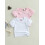 (2-3 Years, White) Καλοκαιρινό γλυκό μπλουζάκι κούκλας, casual 3