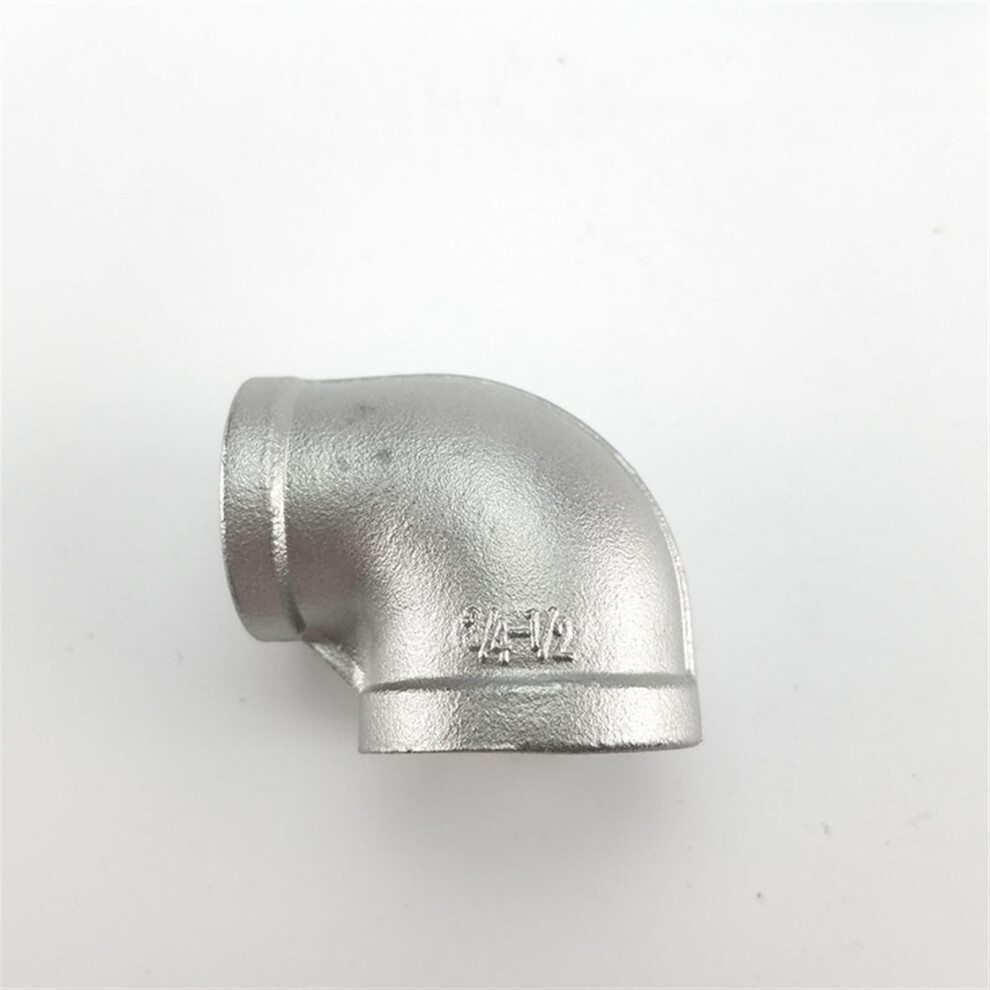 Stainless Steel Pipe Fittings Ss304 90 Degree Female Threaded Elbow 1/4' To 11/4' Corrosion Resistant 9771547194323