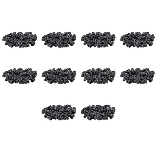 500 x Black Plastic Waterproof Connector PG11 5-10mm Diameter Cable Gland