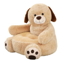 Kids Bean Bag Chair Plush Comfort Seating for Toddlers with Washable Cover Large Puppy