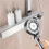 Pressure Filter Shower Head with 4 Spray Modes, OneButton Flow Control, Water Saving Design 5